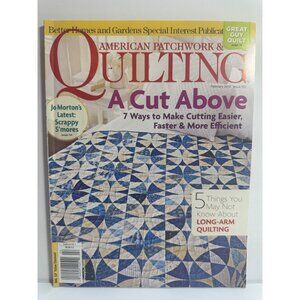 American Patchwork & Quilting February 2013 Issue 120 Better Homes & Gardens